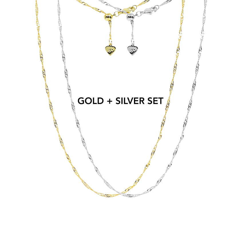 Addie Adjustable Set (Gold + Silver)