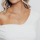 Addie Brilliant CZ Adjustable Necklace (Silver)