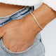 Tennis Bracelet (Silver)