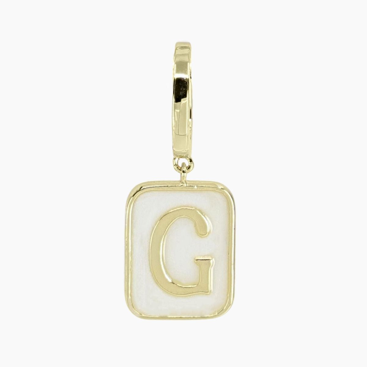 Classic Initial Charm (Gold)