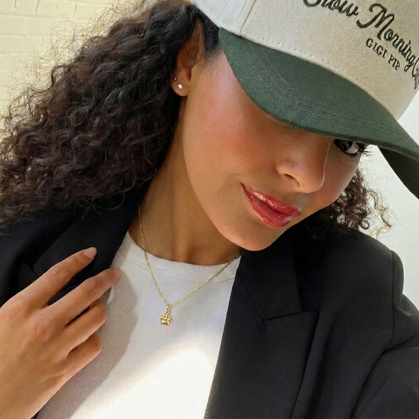 Customer photo wearing Grace Blooms jewelry