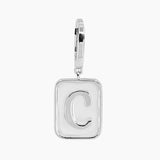 Classic Initial Charm (Silver)