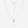 Dainty Palm Tree Charm (Silver)