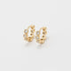 Charlotte CZ Hoops (Gold)
