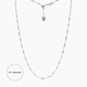 Addie Adjustable Chain 30" (Silver)