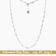 Addie Adjustable Chain 24" (Silver)