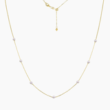 Meg Station Adjustable Necklace (Gold)