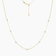 Meg Station Adjustable Necklace (Gold)