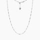 Addie Adjustable Chain 24" (Silver)