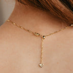 Addie Adjustable Twist Chain 24" (Gold)
