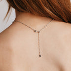 Addie Adjustable Twist Chain 24" (Silver)