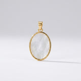 Mother of Pearl Tree of Life Pendant (Gold)