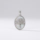 Mother of Pearl Tree of Life Pendant (Silver)