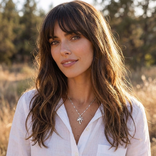 Customer photo wearing Grace Blooms jewelry