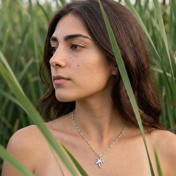 Customer photo wearing Grace Blooms jewelry