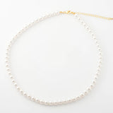 Swarovski Round White Pearl Necklace