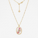 Blush Meadow Wildflower Adjustable Necklace
