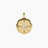 Roma True North Pendant (Gold)