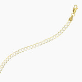 Valente Unisex Curb Chain (Gold)