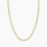 Valente Unisex Curb Chain (Gold)