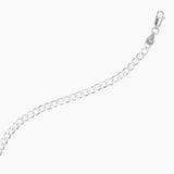 Valente Unisex Curb Chain (Silver)