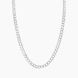 Valente Unisex Curb Chain (Silver)