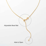 Sienna Snake Adjustable Threader Chain 18" (Gold)