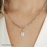 Birth Flower Charm (Silver)