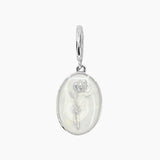 Birth Flower Charm (Silver)