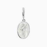 Birth Flower Charm (Silver)