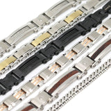 Italgem Steel Bracelets,Men's Italgem Stainless Steel Round Franco Men's Bracelet