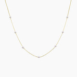 Meg Station Necklace (Gold)