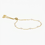Meg Station Adjustable Bracelet (Gold)
