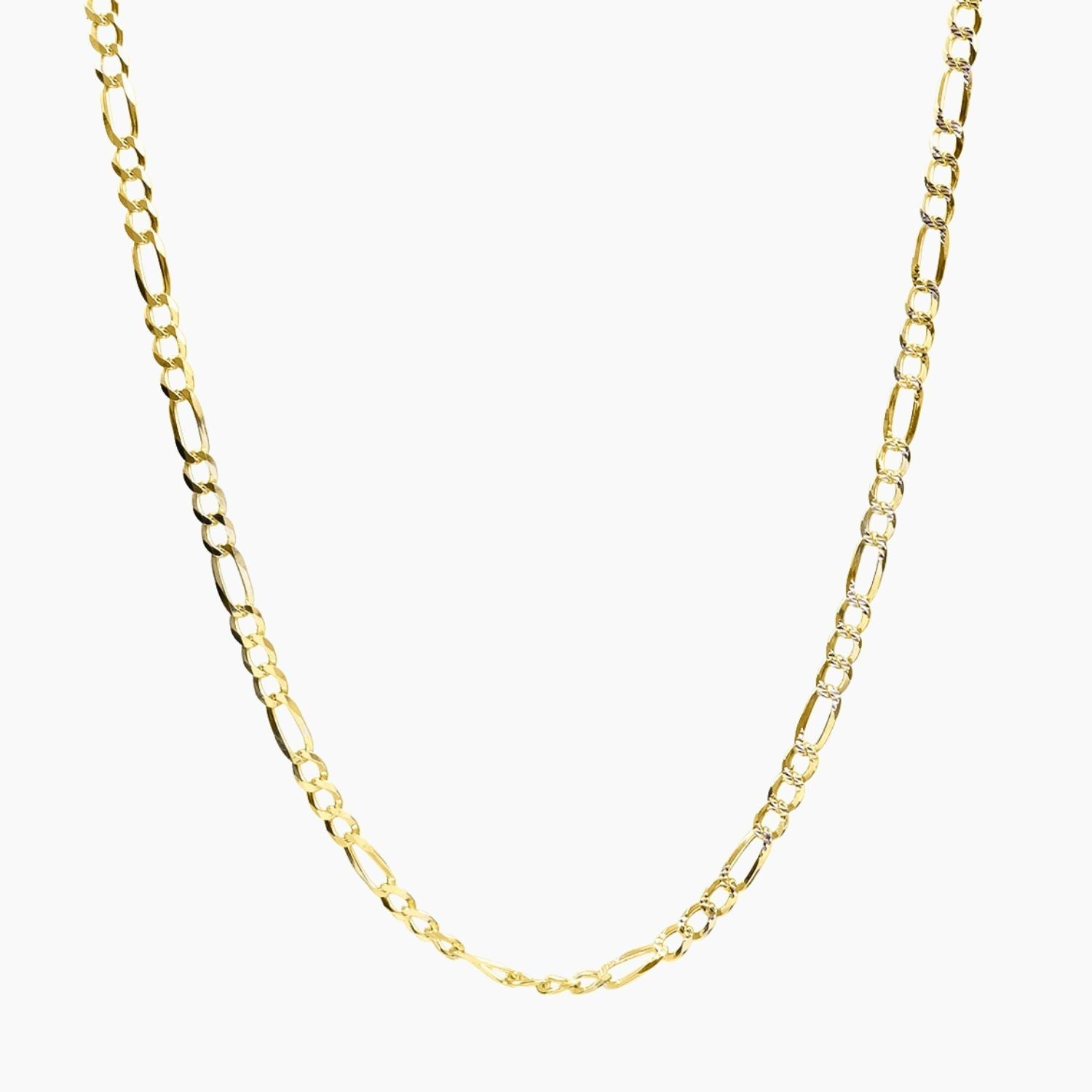 Figaro Unisex Chain (Gold)