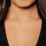 Italian Grano Wheat Adjustable Chain (Gold)