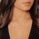 Bella Adjustable Box Chain (Gold)