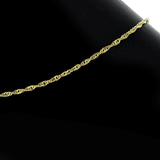 Addie Adjustable Anklet (Gold)