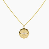 Roma True North Pendant (Gold)