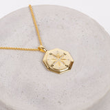 Roma True North Pendant (Gold)