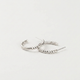 Debbie Diamond-Cut Hoop Earrings (Silver)