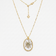 Snow Lace Wildflower Adjustable Necklace